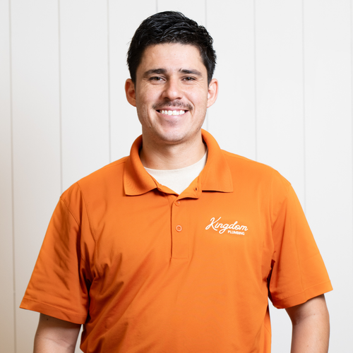 Kingdom Plumbing technician at work in Las Vegas