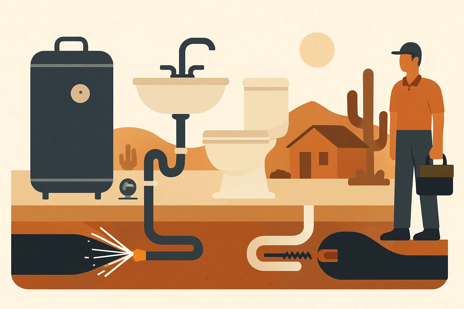Hydro Jetting vs Traditional Snaking: When Las Vegas Homes Need Each