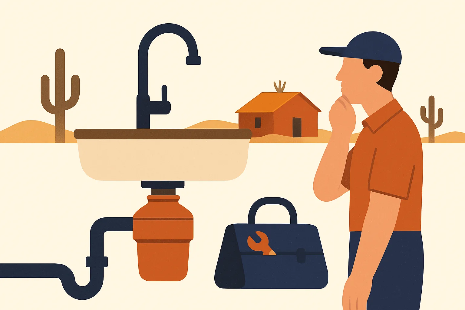 What questions should you ask before hiring a plumber for garbage disposal work?