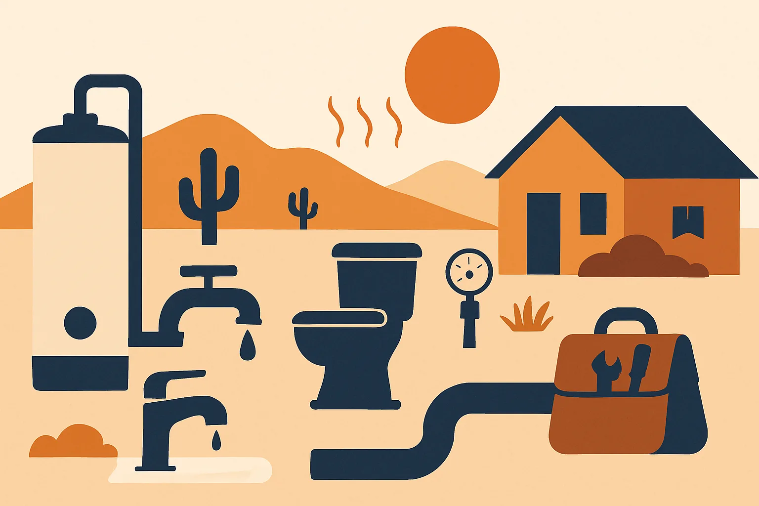 September 2026 extreme heat warning: plumbing it stresses and what to do before it