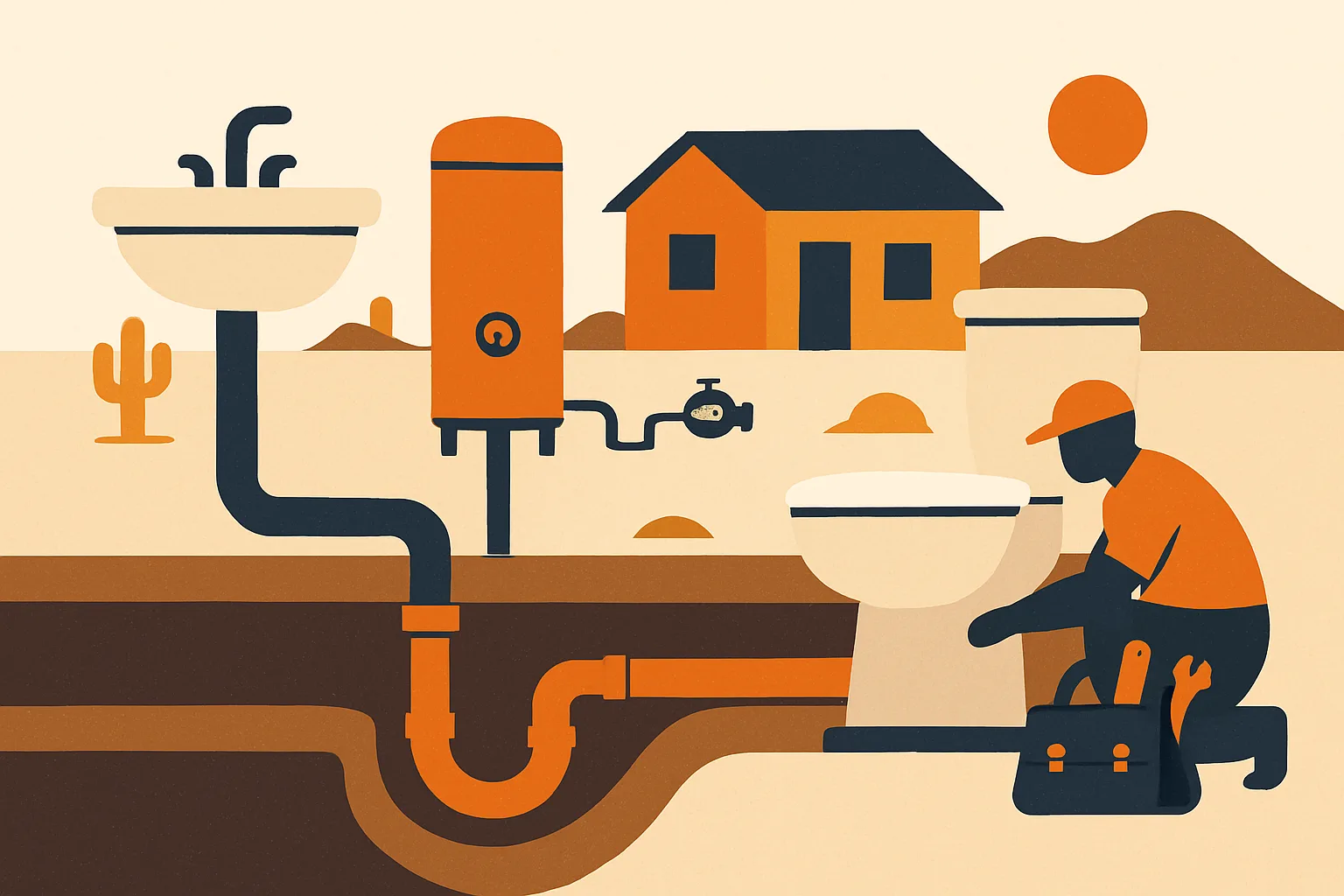 Sewer and drain service for older homes in Las Vegas