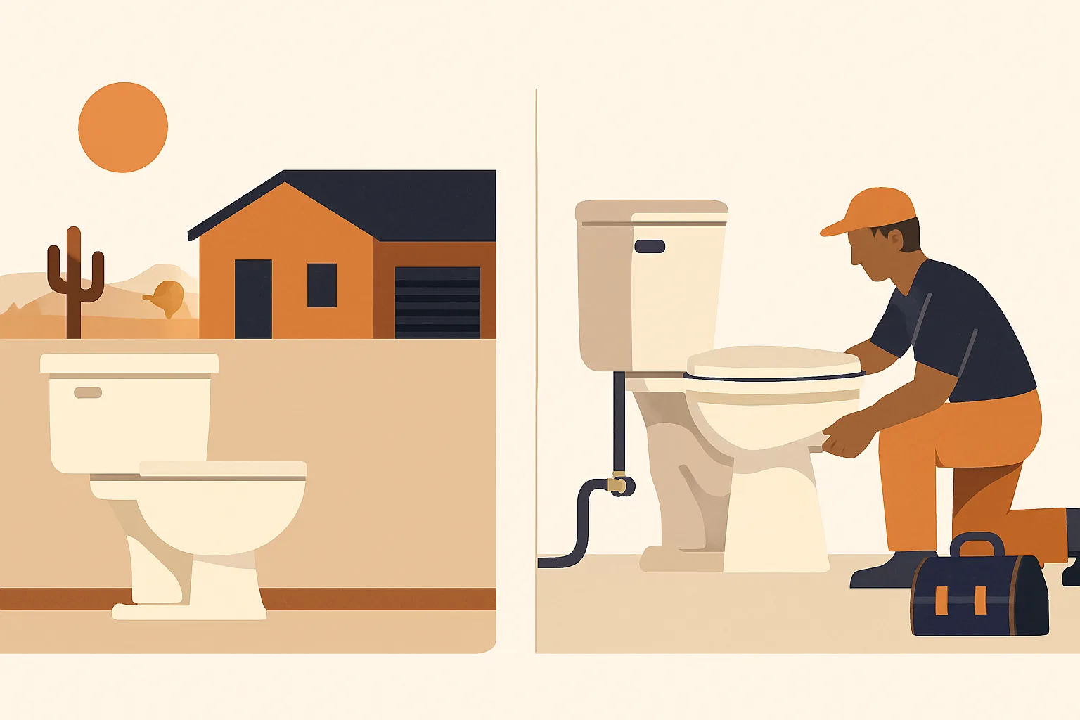 What Separates a Premium Toilet Installation From a Basic One