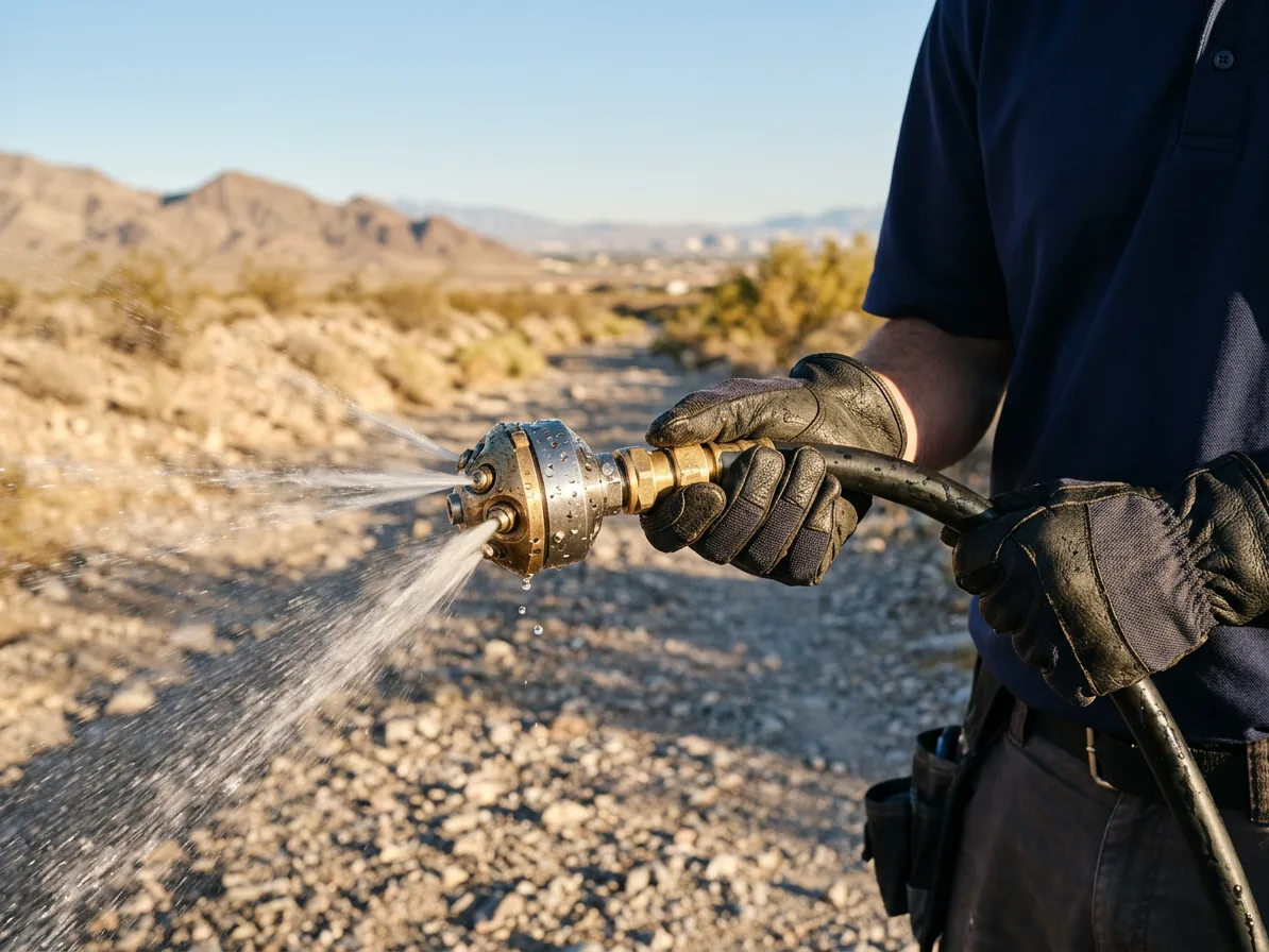 Root and scale cutting — hydro jetting in Summerlin & The West Side, NV by Kingdom Plumbing
