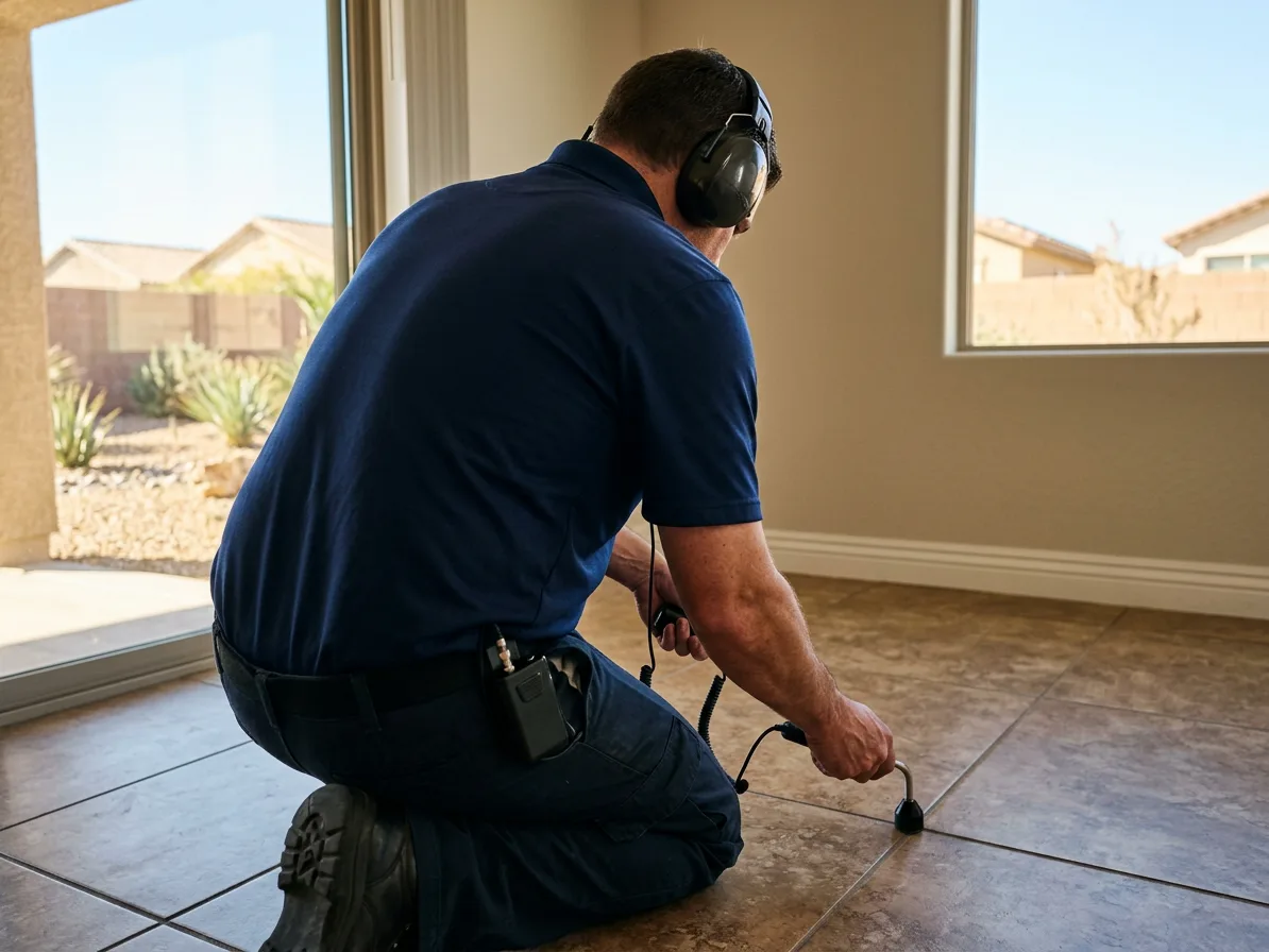 Acoustic leak detection — leak detection & repair in Red Rock & The Ridges, NV by Kingdom Plumbing
