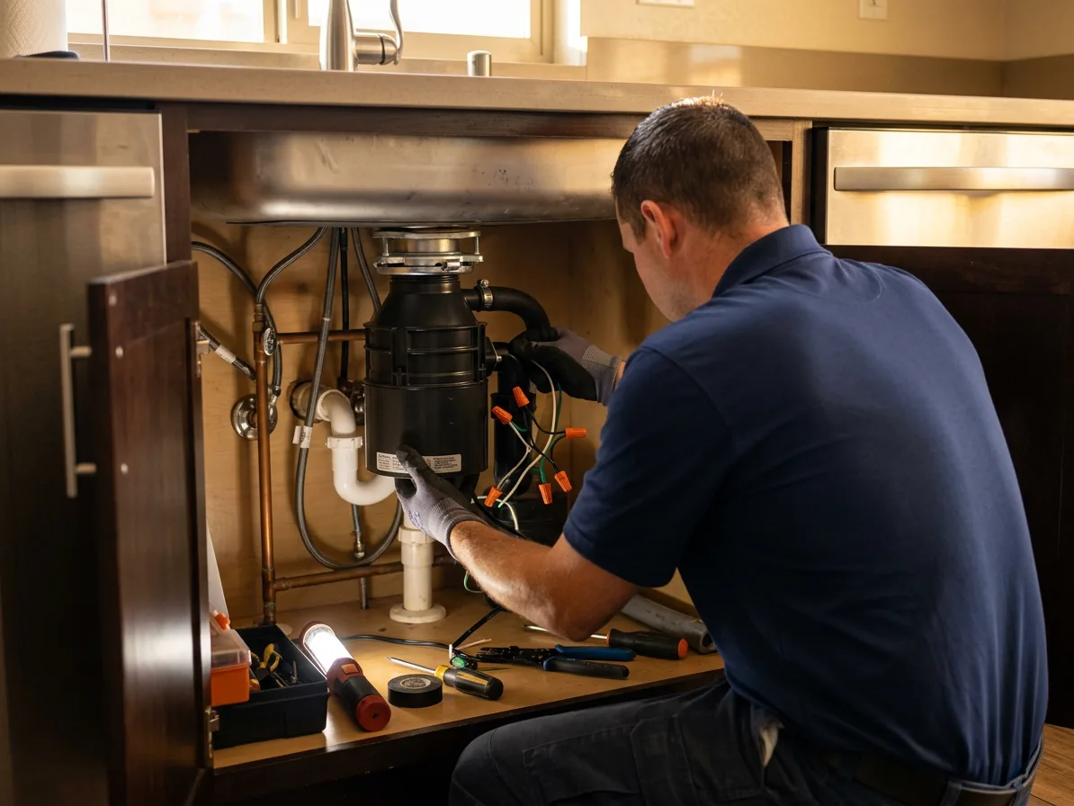 Garbage disposal service — residential plumbing in Enterprise, NV by Kingdom Plumbing