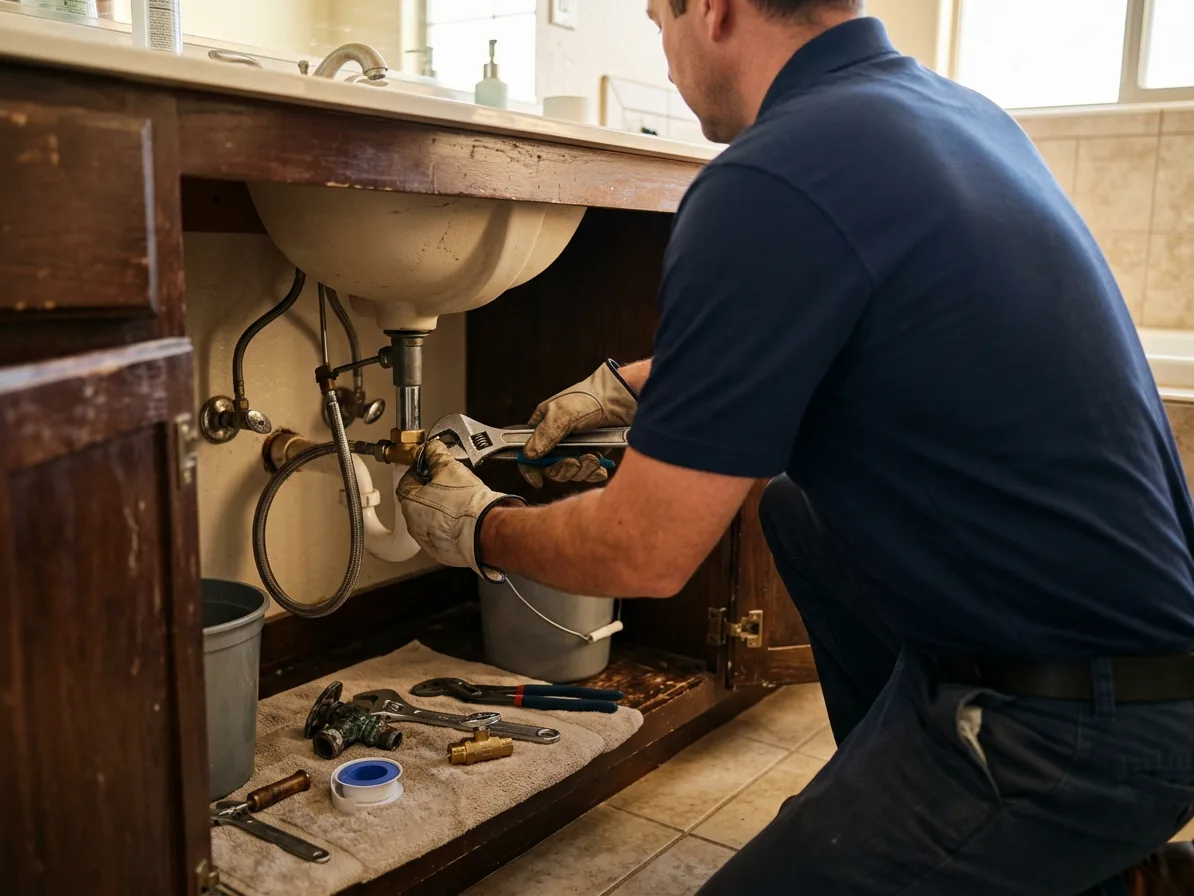 Shutoff valve replacement — residential plumbing in Enterprise, NV by Kingdom Plumbing