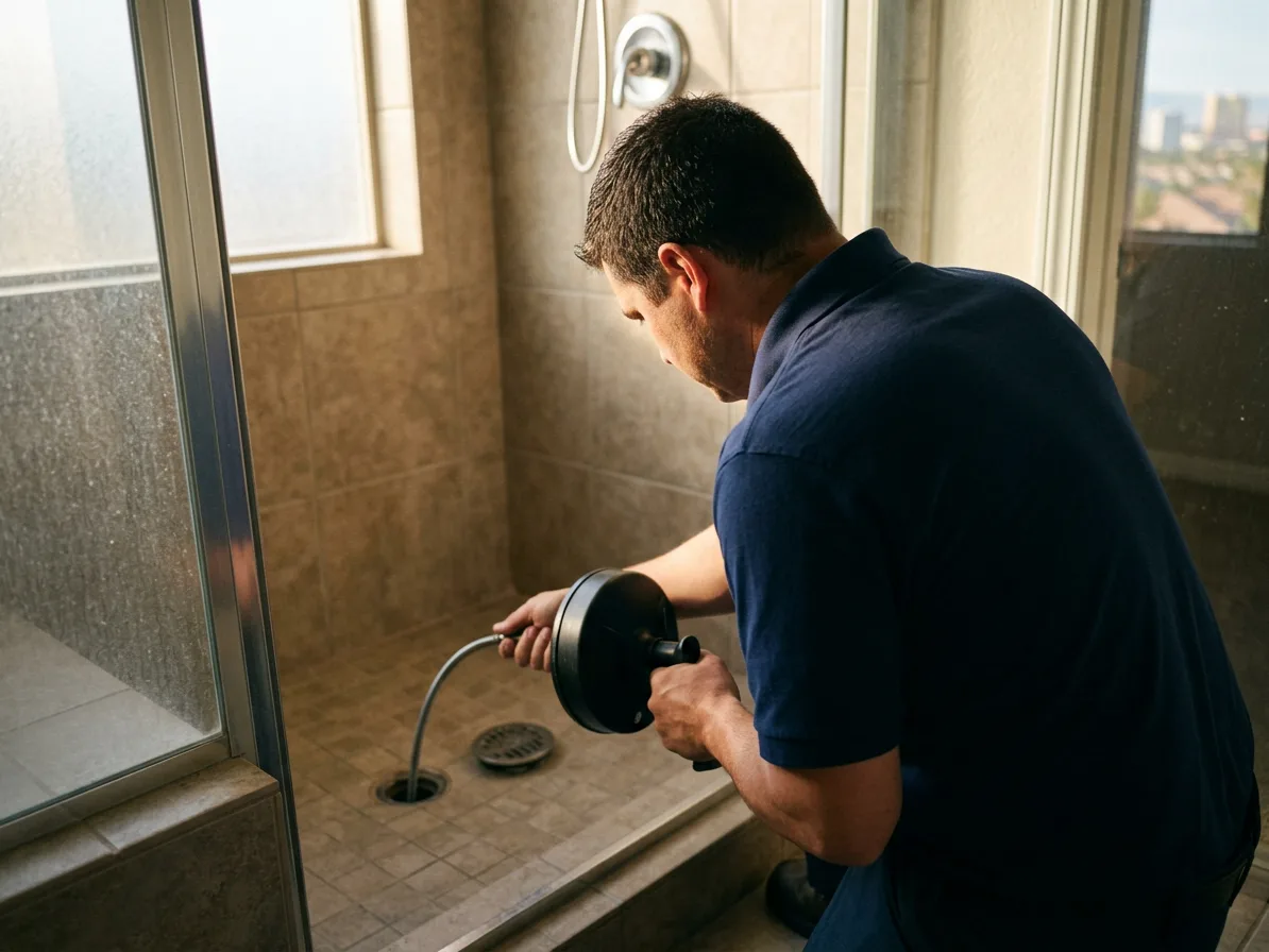 Shower and tub drains — sewer & drain services in the Las Vegas Valley by Kingdom Plumbing