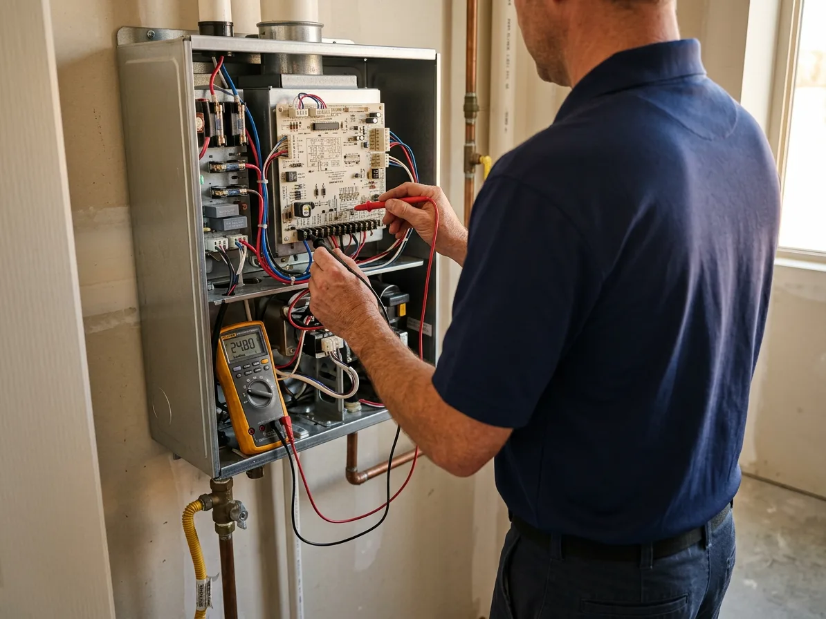 Error code diagnostics — tankless water heaters in the Las Vegas Valley by Kingdom Plumbing