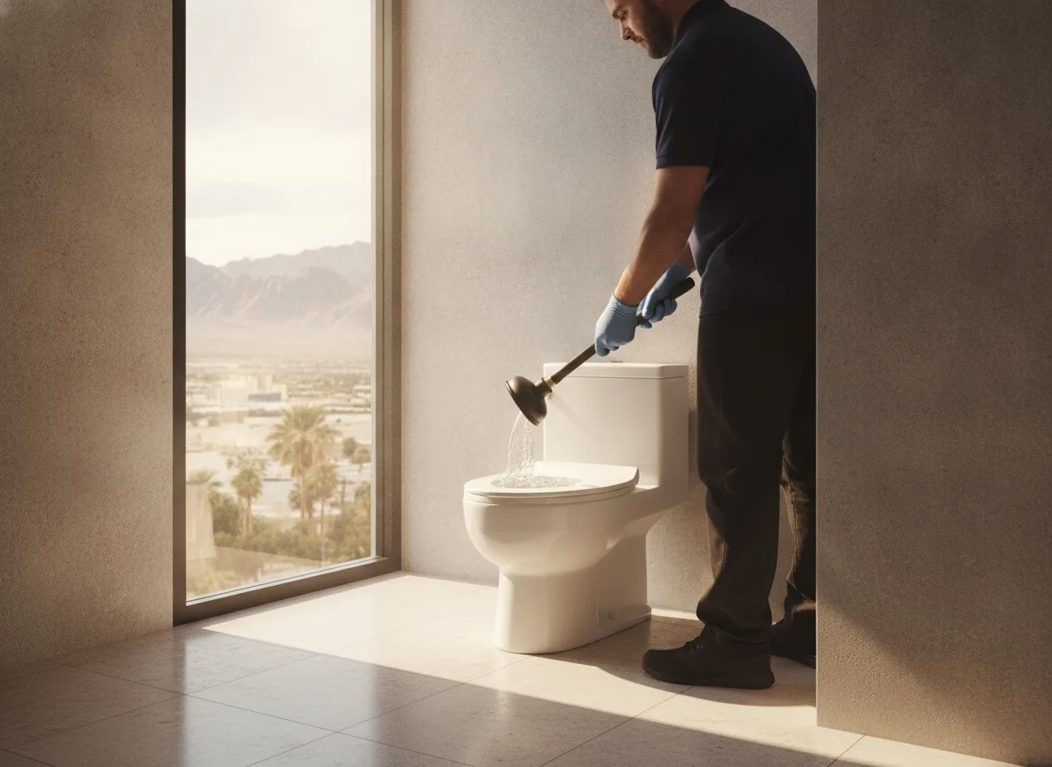 Clogged Toilet That Won’t Flush? Las Vegas Fixes