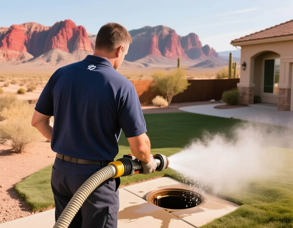 Hydro Jetting in Red Rock & The Ridges, NV