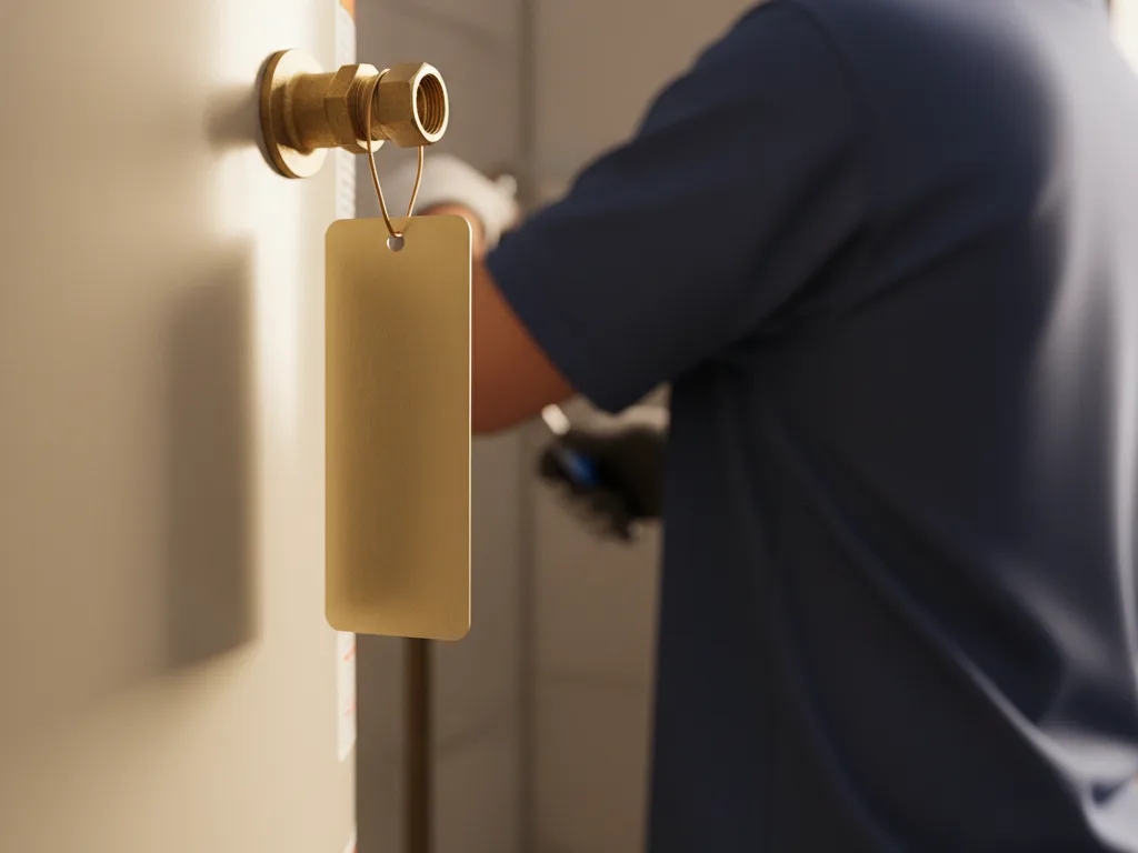Kingdom Plumbing technician performing member maintenance in Las Vegas