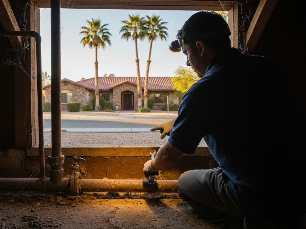 Whole Home Plumbing Inspection in Las Vegas, NV