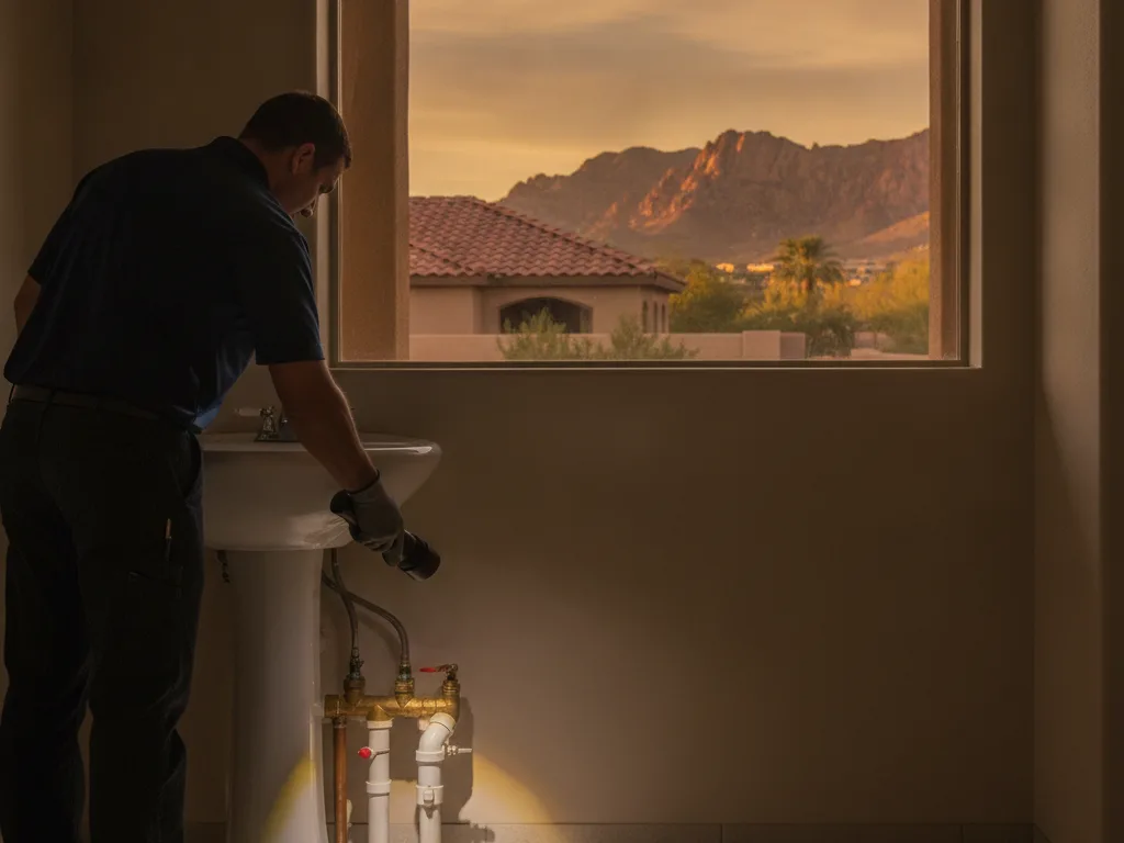 Whole Home Plumbing Inspection in North Summerlin, NV